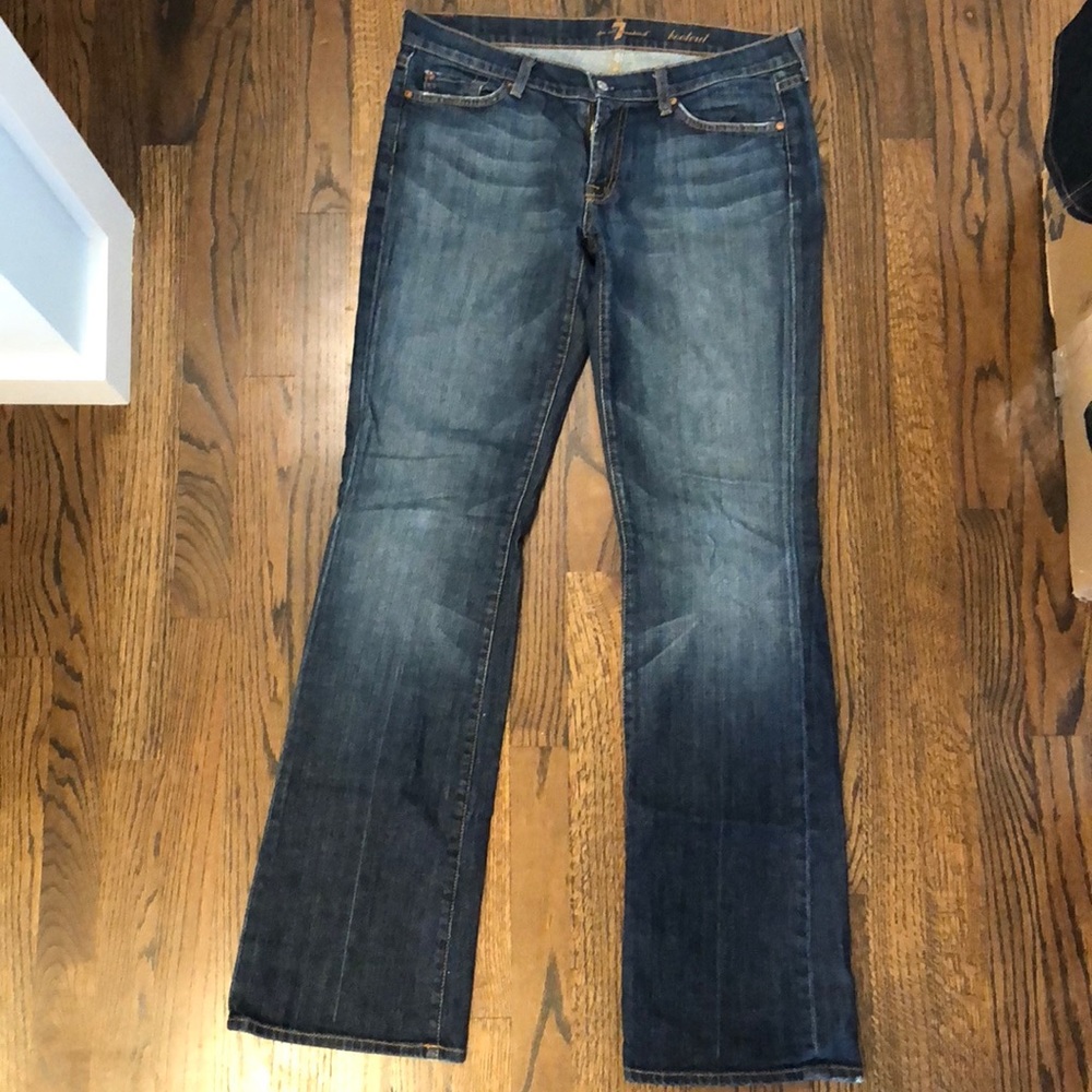 Bootcut 7 for all mankind darkwash